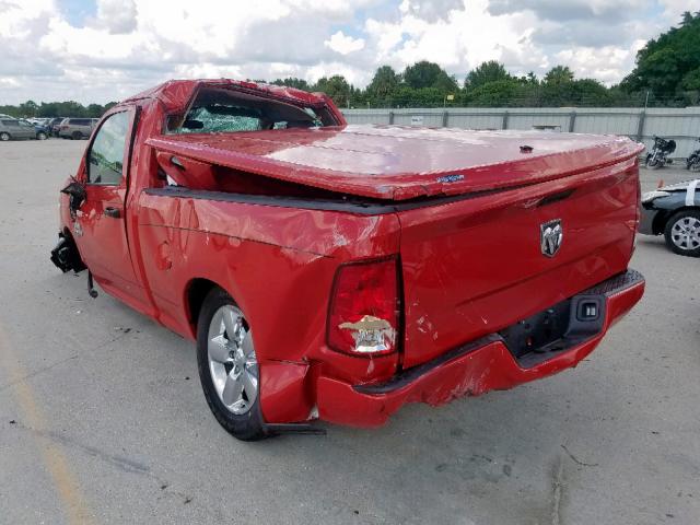 3C6JR6AT9KG563477 - 2019 RAM 1500 CLASS RED photo 3