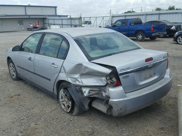 1G1ZS52F75F117281 - 2005 CHEVROLET MALIBU SILVER photo 3