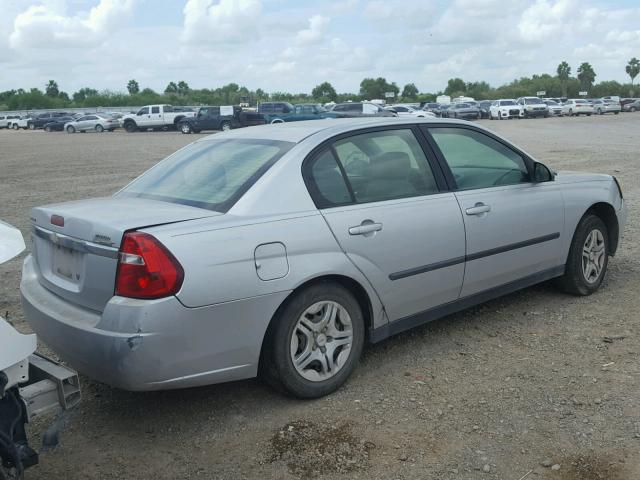 1G1ZS52F75F117281 - 2005 CHEVROLET MALIBU SILVER photo 4