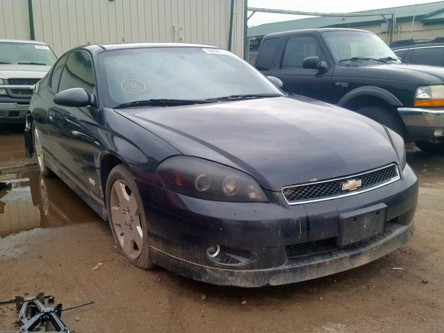 2G1WL16C769388313 - 2006 CHEVROLET MONTE CARL შავი ფოტო 1