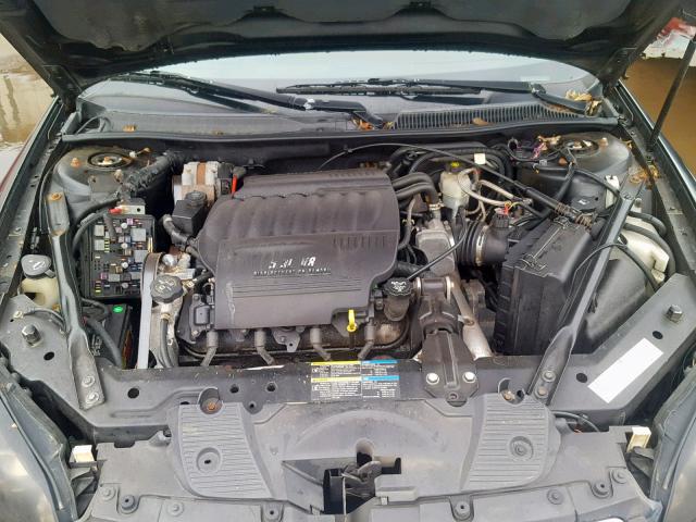 2G1WL16C769388313 - 2006 CHEVROLET MONTE CARL შავი ფოტო 7