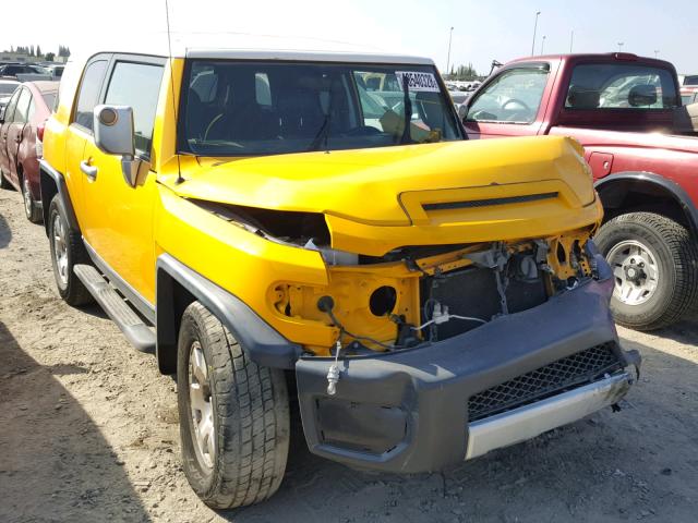 JTEZU11FX70015437 - 2007 TOYOTA FJ CRUISER YELLOW photo 1