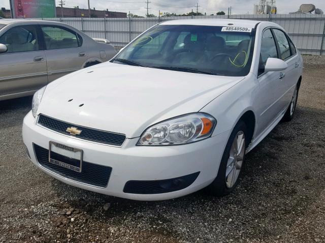 2G1WC5E35C1242981 - 2012 CHEVROLET IMPALA LTZ WHITE photo 2