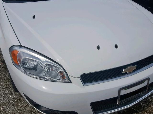 2G1WC5E35C1242981 - 2012 CHEVROLET IMPALA LTZ WHITE photo 9