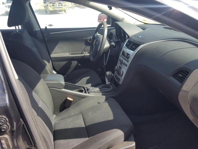 1G1ZC5EU5CF346286 - 2012 CHEVROLET MALIBU 1LT BLACK photo 5