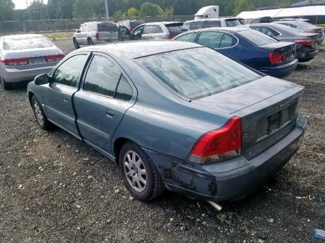 YV1RS61R512079280 - 2001 VOLVO S60 BLUE photo 3