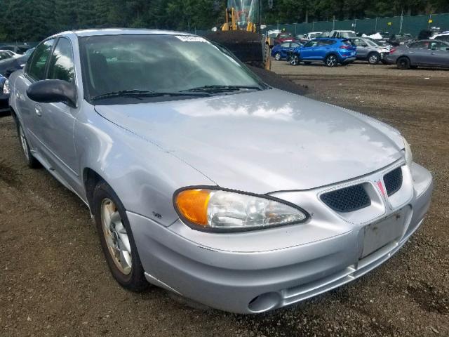 1G2NF52E23C233850 - 2003 PONTIAC GRAND AM S SILVER photo 1