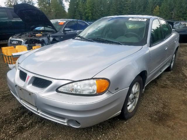 1G2NF52E23C233850 - 2003 PONTIAC GRAND AM S SILVER photo 2