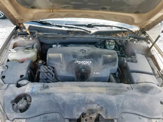 1G4HD57246U238183 - 2006 BUICK LUCERNE CX TAN photo 7