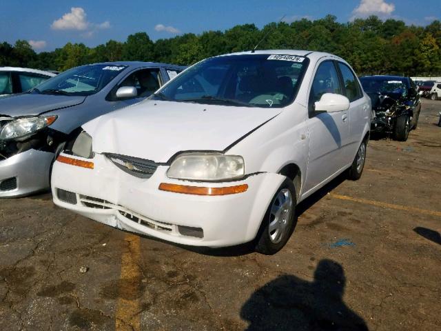 KL1TD52665B311080 - 2005 CHEVROLET AVEO BASE Ağ foto 2