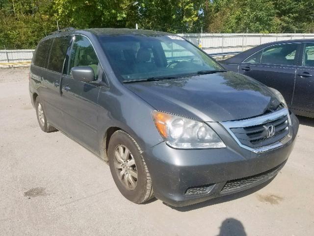 5FNRL38768B019084 - 2008 HONDA ODYSSEY EX GRAY photo 1