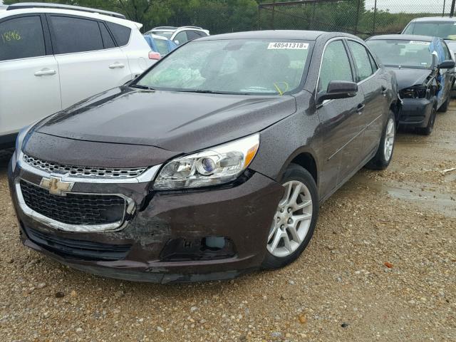 1G11C5SL6FF333608 - 2015 CHEVROLET MALIBU 1LT BROWN photo 2