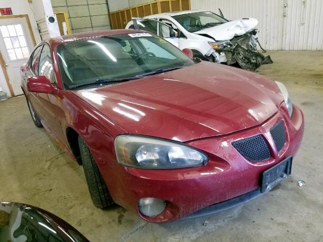 2G2WP552161135440 - 2006 PONTIAC GRAND PRIX MAROON photo 1