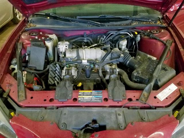 2G2WP552161135440 - 2006 PONTIAC GRAND PRIX MAROON photo 7