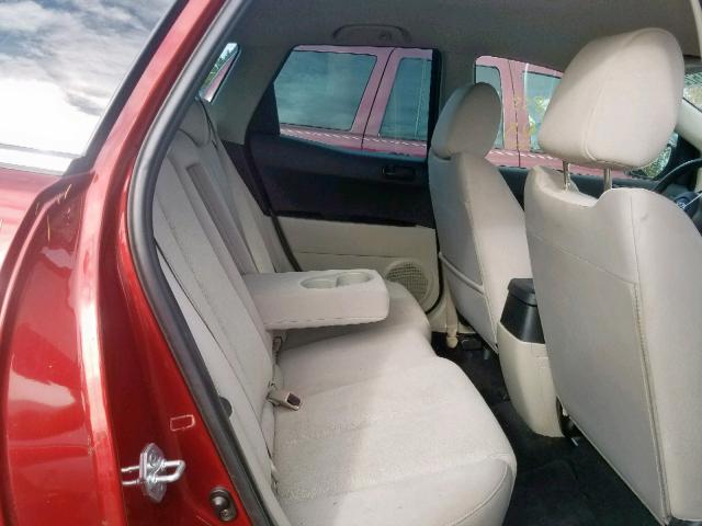 JM3ER293370143532 - 2007 MAZDA CX-7 RED photo 6