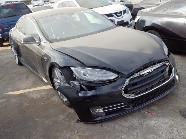 5YJSA1CG7DFP14879 - 2013 TESLA MODEL S BLACK photo 1