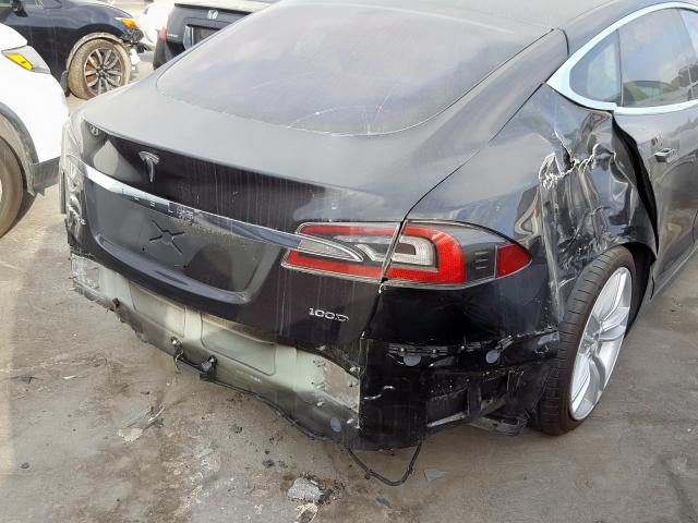 5YJSA1CG7DFP14879 - 2013 TESLA MODEL S BLACK photo 9