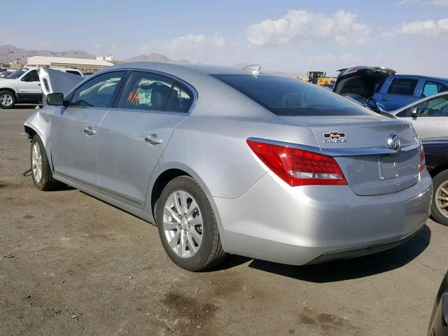 1G4GB5GRXGF230349 - 2016 BUICK LACROSSE SILVER photo 3