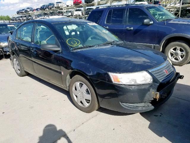 1G8AJ55F57Z124440 - 2007 SATURN ION LEVEL BLACK photo 1