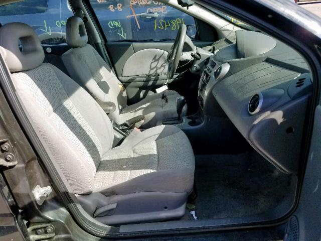 1G8AJ55F57Z124440 - 2007 SATURN ION LEVEL BLACK photo 5