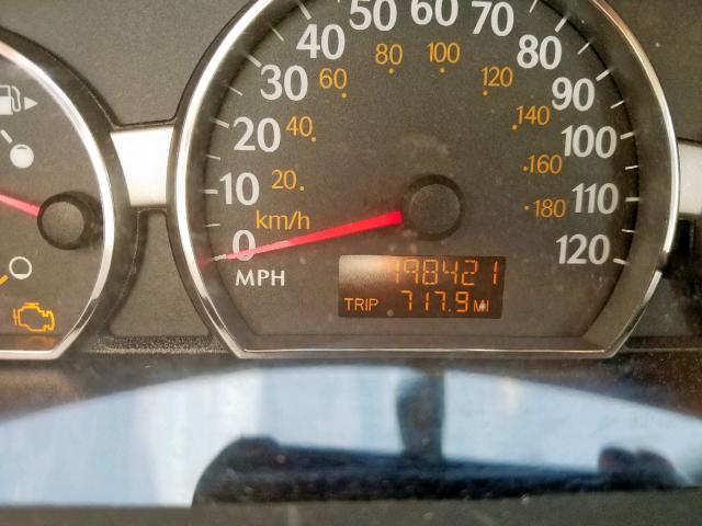 1G8AJ55F57Z124440 - 2007 SATURN ION LEVEL BLACK photo 8