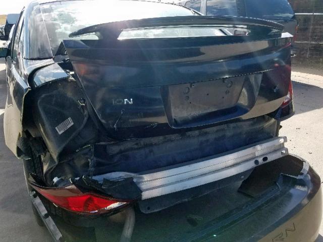 1G8AJ55F57Z124440 - 2007 SATURN ION LEVEL BLACK photo 9