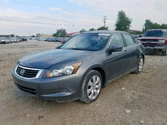 1HGCP26828A107480 - 2008 HONDA ACCORD EXL GRAY photo 2