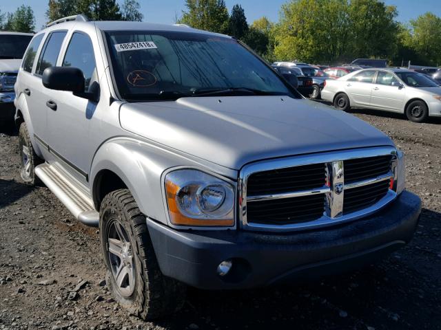 1D4HB48D05F599503 - 2005 DODGE DURANGO SL SILVER photo 1