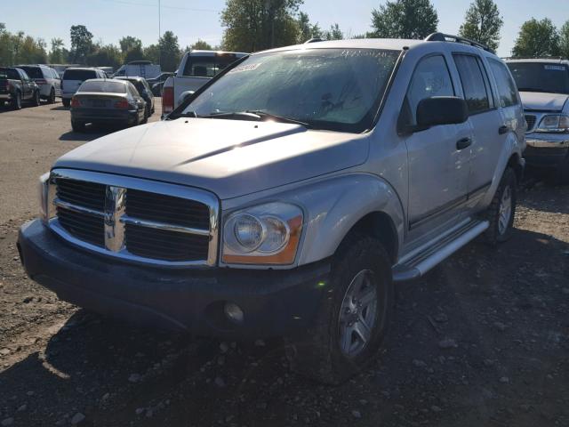 1D4HB48D05F599503 - 2005 DODGE DURANGO SL SILVER photo 2