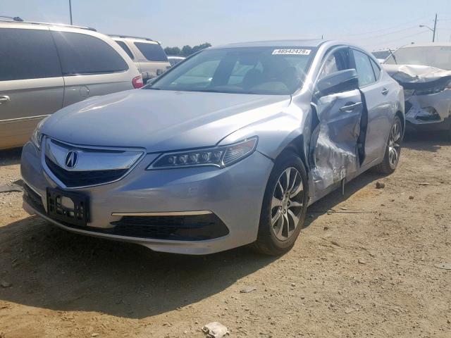 19UUB1F56GA013197 - 2016 ACURA TLX TECH SILVER photo 2