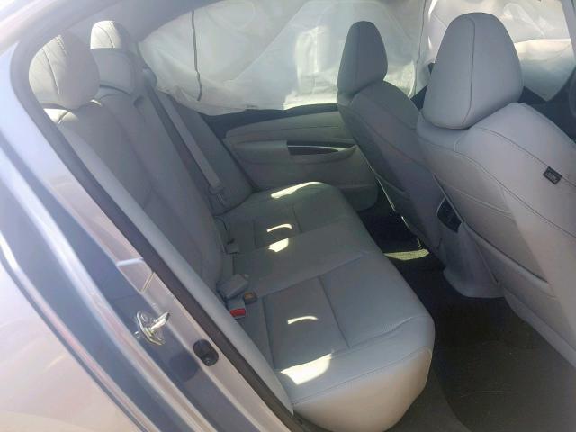 19UUB1F56GA013197 - 2016 ACURA TLX TECH SILVER photo 6
