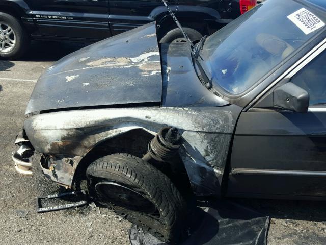 WBAAB6405G1221266 - 1986 BMW 325 E AUTO BLACK photo 10