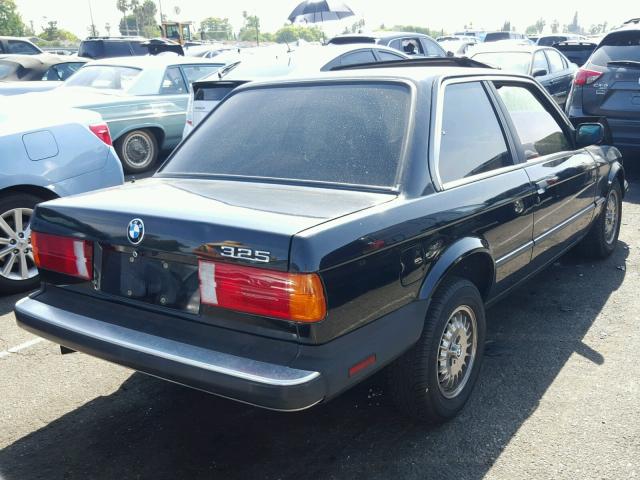 WBAAB6405G1221266 - 1986 BMW 325 E AUTO BLACK photo 4