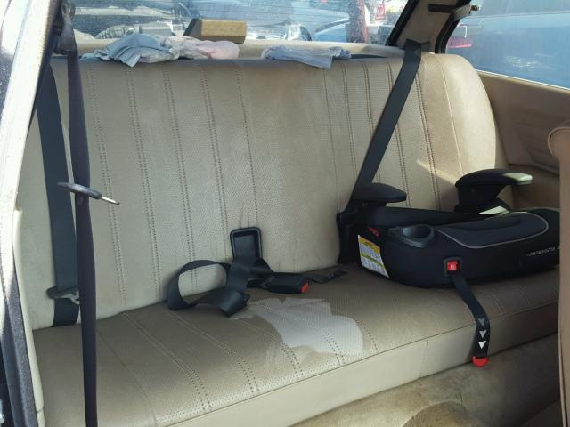 WBAAB6405G1221266 - 1986 BMW 325 E AUTO BLACK photo 6