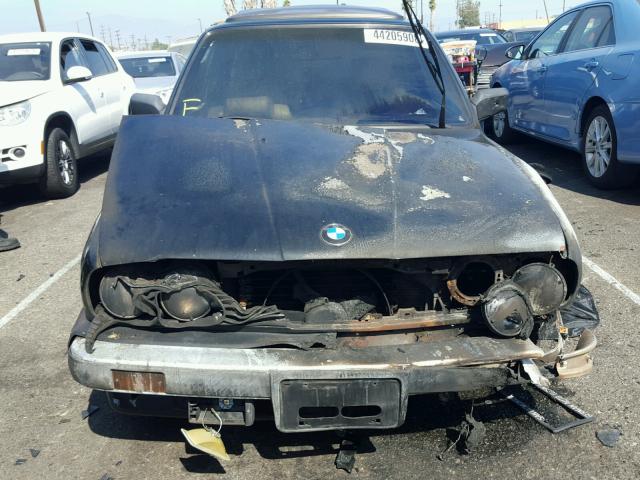 WBAAB6405G1221266 - 1986 BMW 325 E AUTO BLACK photo 9