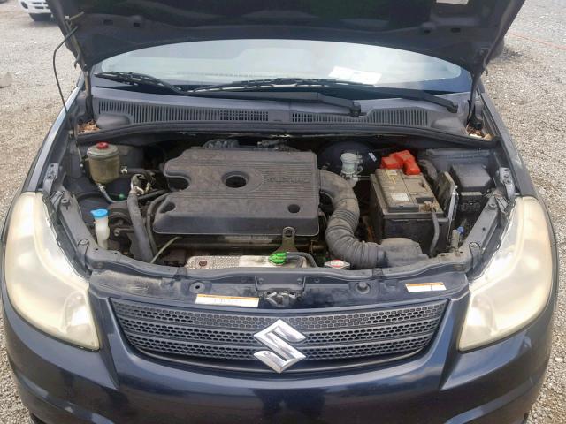 JS2YB413875101366 - 2007 SUZUKI SX4 BLACK photo 7