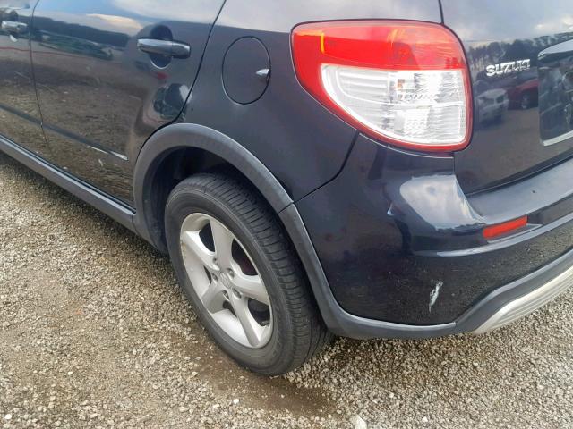 JS2YB413875101366 - 2007 SUZUKI SX4 BLACK photo 9