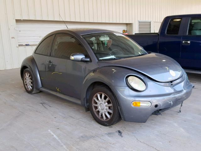 3VWCK31C05M417640 - 2005 VOLKSWAGEN NEW BEETLE ნაცრისფერი ფოტო 1