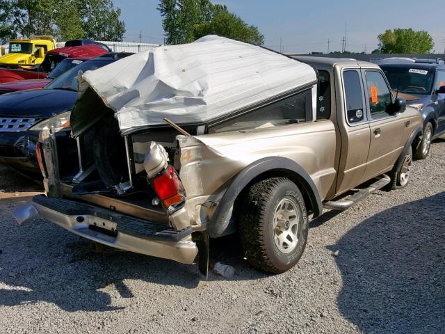 4F4ZR17X1XTM17651 - 1999 MAZDA B4000 CAB TAN photo 4