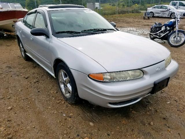 1G3NL52EX2C223795 - 2002 OLDSMOBILE ALERO GL SILVER photo 1