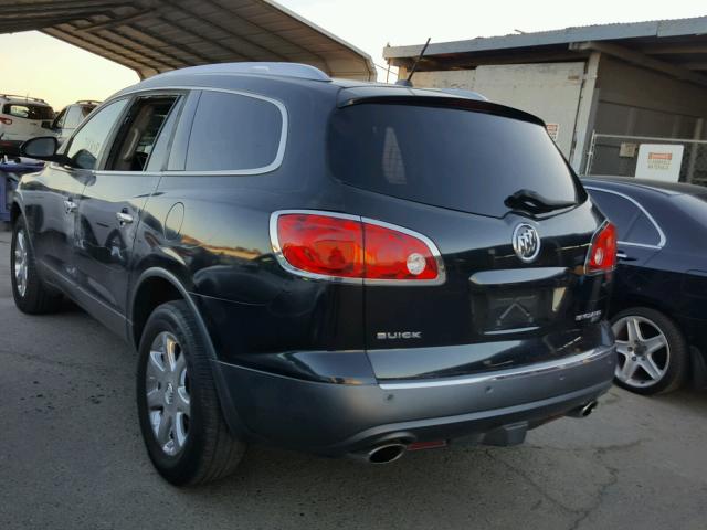 5GAEV23788J288711 - 2008 BUICK ENCLAVE CX BLACK photo 3