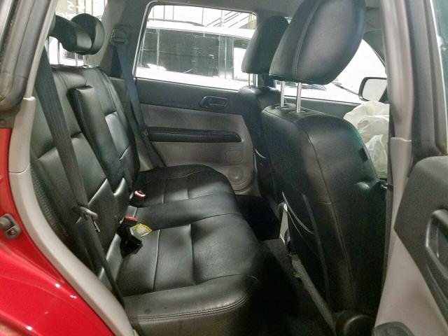 JF1SG66618H730568 - 2008 SUBARU FORESTER S წითელი ფოტო 6