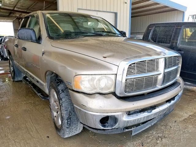 1D7HA18D24J156933 - 2004 DODGE RAM 1500 S TAN photo 1