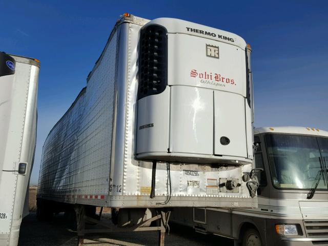 1GRAA06278W700400 - 2008 GREAT DANE TRAILER 53FT REEFE WHITE photo 1