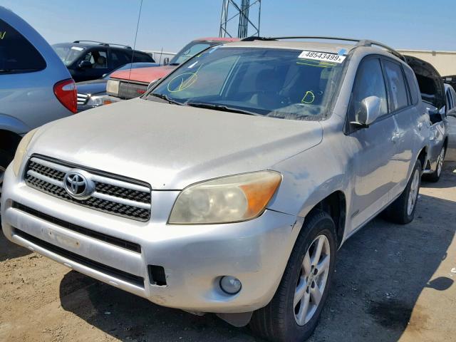 JTMZD31V476052665 - 2007 TOYOTA RAV4 LIMIT SILVER photo 2