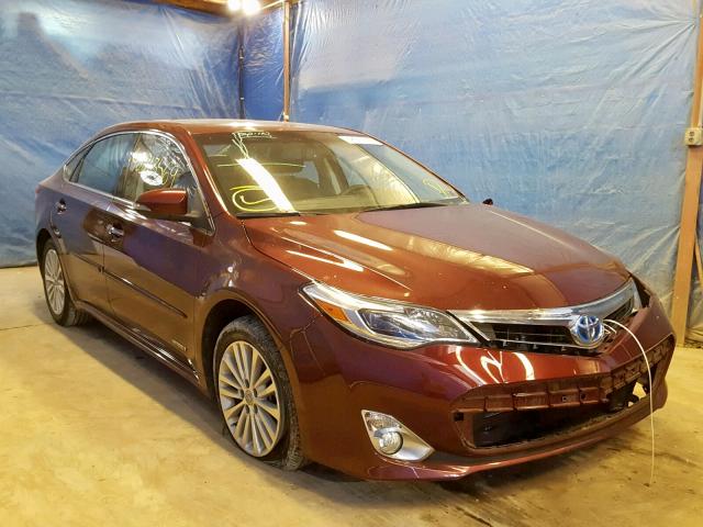 4T1BD1EB4FU044366 - 2015 TOYOTA AVALON HYB BURGUNDY photo 1