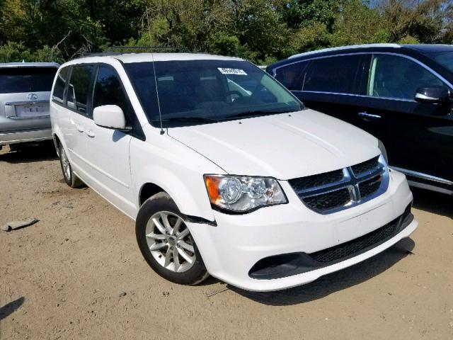 2C4RDGCG8ER182444 - 2014 DODGE GRAND CARA WHITE photo 1