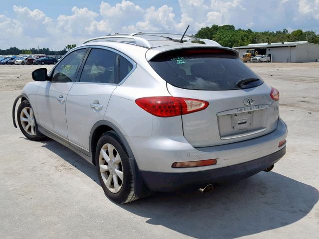 JNKAJ09E29M900788 - 2009 INFINITI EX35 BASE SILVER photo 3