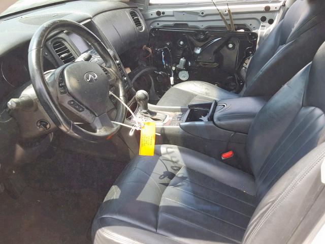 JNKAJ09E29M900788 - 2009 INFINITI EX35 BASE SILVER photo 5