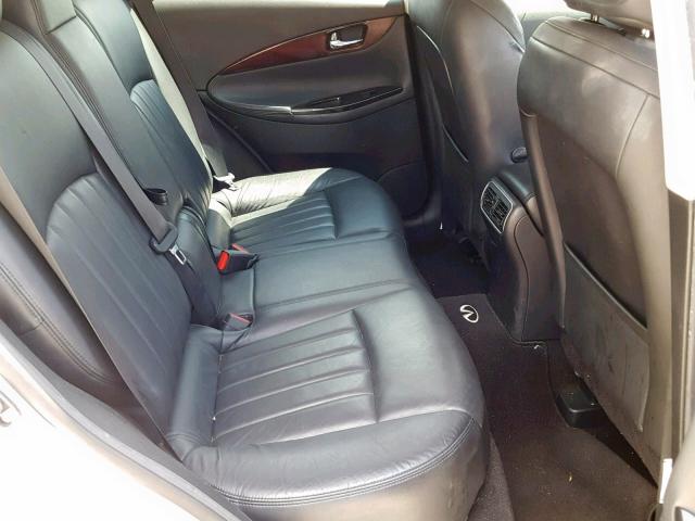 JNKAJ09E29M900788 - 2009 INFINITI EX35 BASE SILVER photo 6